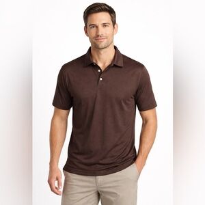 Chaps Brown Polo Shirt for Men